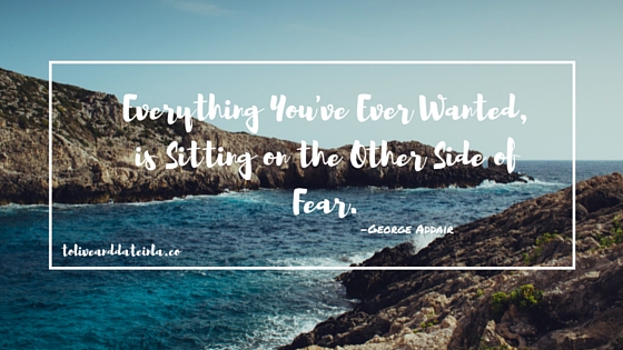 letting go of fear