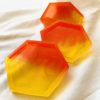 Hot Sauce Coaster Set Hexagon - Image 2