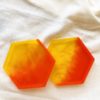 Hot Sauce Coaster Set Hexagon