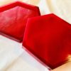 Ruby Ink Coaster Set Hexagon - Image 2