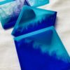Pacific Waves Coaster Set Square - Image 3
